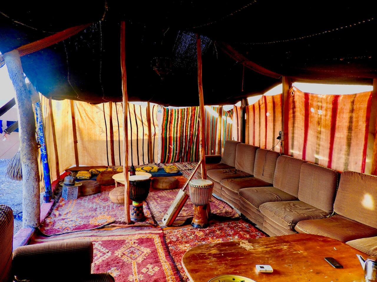 Akal tent stay near Tamri, Morocco
