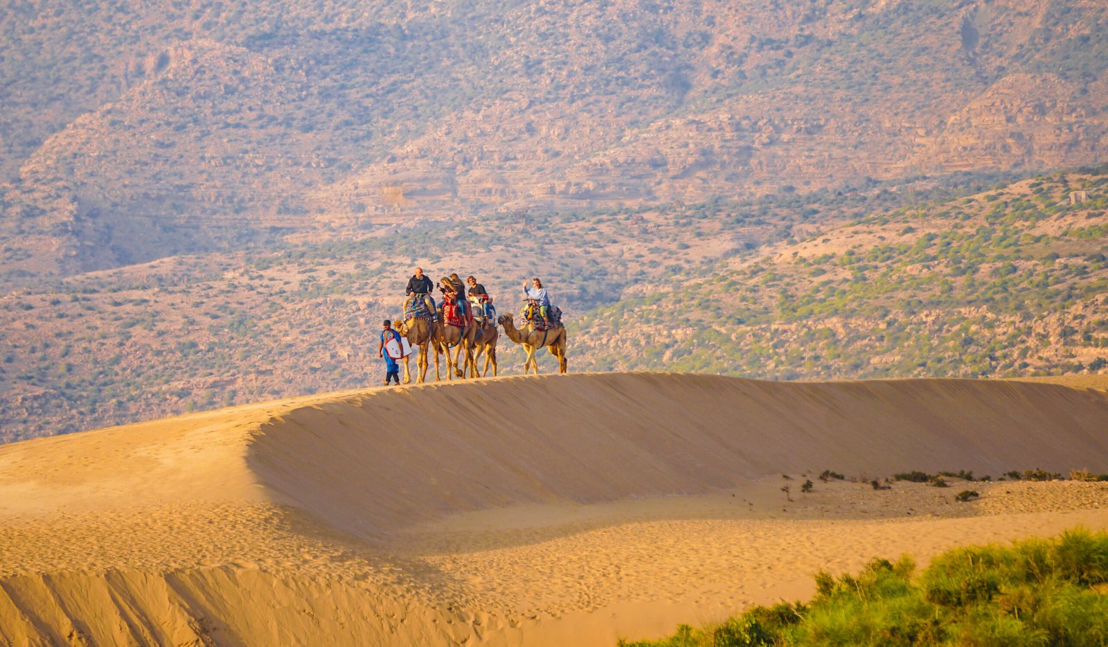 Camel Ride to  Timlalin