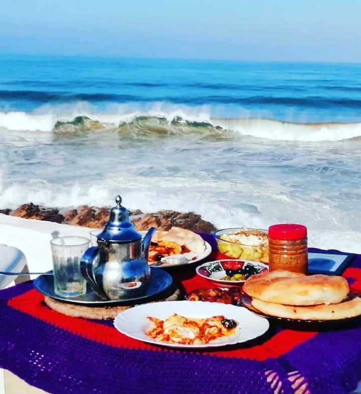 Breakfast at the Cabin